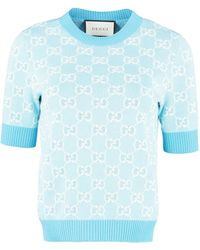 gucci fishnet shirt