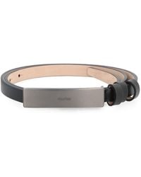 Max Mara - New Plate Leather Belt - Lyst