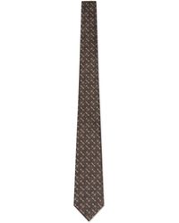 Gucci - Cravatta in jacquard di seta monogram - Lyst