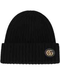 Gucci - Knit Beanie Ribbed Texture - Lyst