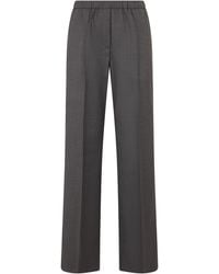 Peserico - Loose Pants With Elastic Waistband - Lyst
