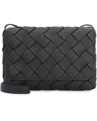 Bottega Veneta - Borsa a tracolla Diago Grande in pelle - Lyst