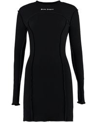 Palm Angels - Jersey Mini Dress - Lyst