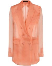 Max Mara - Esopo Double Breasted Blazer - Lyst
