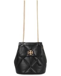 Tory Burch - Mini Kira Diamond Quilt Leather Backpack - Lyst