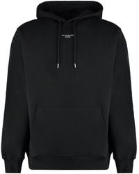 Drole de Monsieur - Classic Pocket Hooded Sweatshirt With Slogan Detail - Lyst