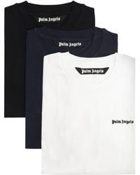 Palm Angels - Set Of Cotton T-Shirts - Lyst