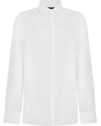 Slowear - Linen Shirt With Long Sleeves - Lyst