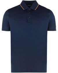 Paul & Shark - Short Sleeve Cotton Polo Shirt - Lyst