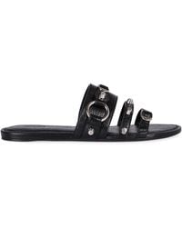 Balenciaga - City Leather Mules - Lyst
