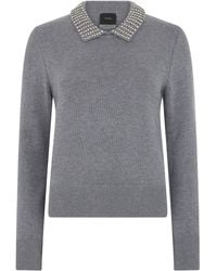 Pinko - Ventotene Wool Blend Sweater - Lyst