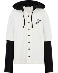 Jacquemus - Hooded Sweatshirt Letro Button - Lyst