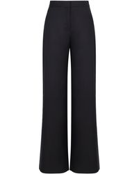 Max Mara - Mozart High-Rise Cotton Trousers - Lyst
