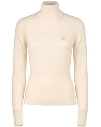 Casablancabrand - Wool Turtleneck Sweater - Lyst