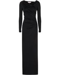 Victoria Beckham - Draped Jersey Gown - Lyst