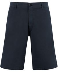 Aspesi - Cotton Bermuda Shorts - Lyst