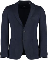 BOSS - Mixed Wool Two-pieces Suit - Lyst