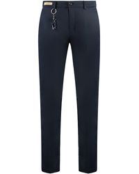 Paul & Shark - Stretch Cotton Trousers - Lyst