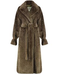 DARKPARK - Trench Madison In Eco-fur - Lyst