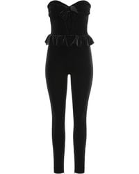 Alessandra Rich - Jumpsuits In Velvet - Lyst