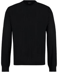 Versace - Silk And Cotton Blend Sweater - Lyst