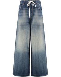 MM6 by Maison Margiela - Extra Wide-Leg Jeans - Lyst