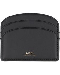 A.P.C. - Demi-Lune Cardholder - Lyst
