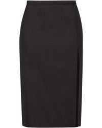 Philosophy Di Lorenzo Serafini - Blend Wool Skirt - Lyst