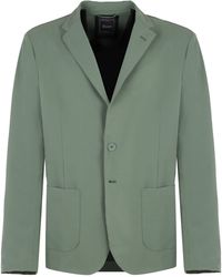 Herno - Single-Breasted Two-Button Jacket - Lyst