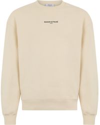 Maison Kitsuné - Cotton Sweatshirt With Logo - Lyst