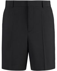 Valentino - Virgin Wool Bermuda-shorts - Lyst