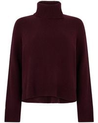 Vince - Sweater With High Collar - Lyst