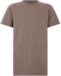 Rick Owens - Cotton T-Shirt With Short Sleeves - Lyst