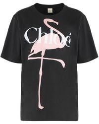 Chloé - Oversize T-Shirt - Lyst