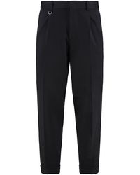 Paolo Pecora - Pantaloni in misto viscosa - Lyst