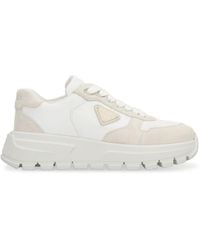 Prada - Sneakers Prax 2.0 in Re-Nylon e pelle scamosciata - Lyst