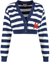 KENZO - 'Nautical Stripes' Cardigan - Lyst