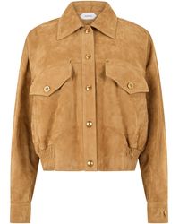Versace - Leather Jacket - Lyst