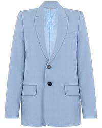 Victoria Beckham - Blazer With Buttons - Lyst