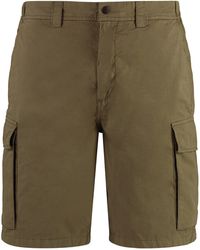 Woolrich - Cotton Bermuda Shorts - Lyst