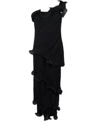 Cult Gaia - Long Asymmetric Dress With One Shoulder Uncovered - Lyst