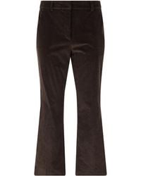 Weekend by Maxmara - Weekend Flared Pants With High Waist - Lyst