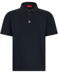 BOSS - Cotton Polo With Short Sleeves - Lyst