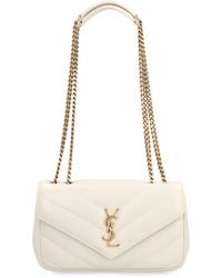 Saint Laurent - Loulou Small Leather Crossbody Bag - Lyst