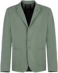 Herno - Single-Breasted Two-Button Jacket - Lyst
