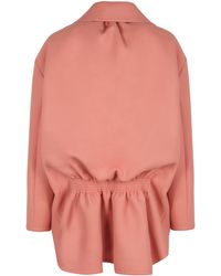 Fendi - Single-Breasted Wool Coat - Lyst