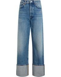 Agolde - Jeans Con Risvolti - Lyst