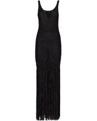 Philosophy Di Lorenzo Serafini - Openwork-Knit Dress - Lyst