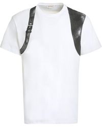 Alexander McQueen - Cotton Crew-neck T-shirt - Lyst