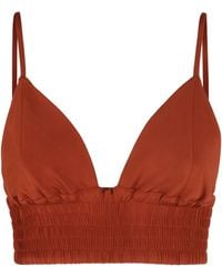 FEDERICA TOSI - Knitted Crop Top - Lyst